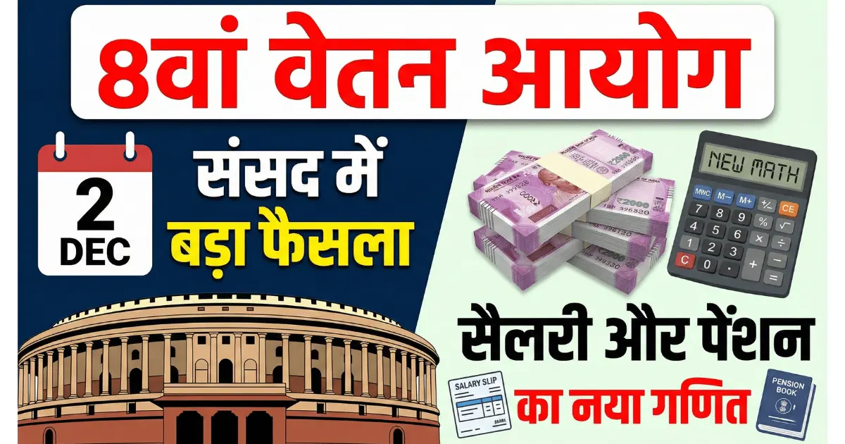 8th pay commission latest update december 2025 salary calculator