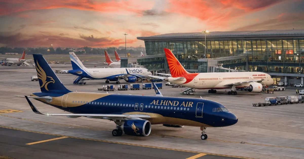 alhind air launch date routes ticket price 2025