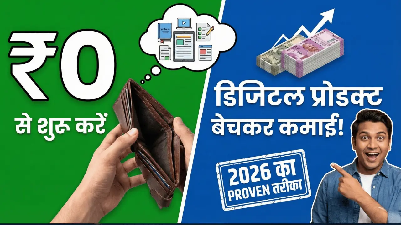 how to create and sell digital products 2026 hindi guide