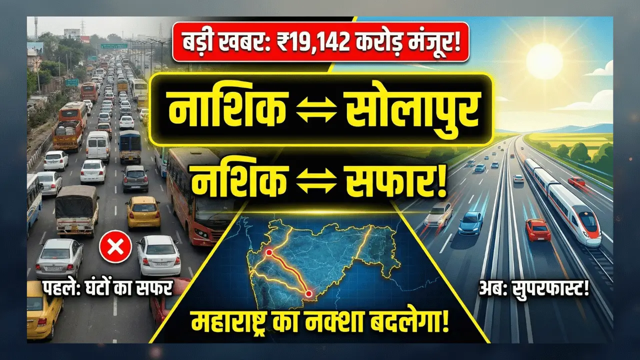 nashik solapur akkalkot 6 lane expressway project details