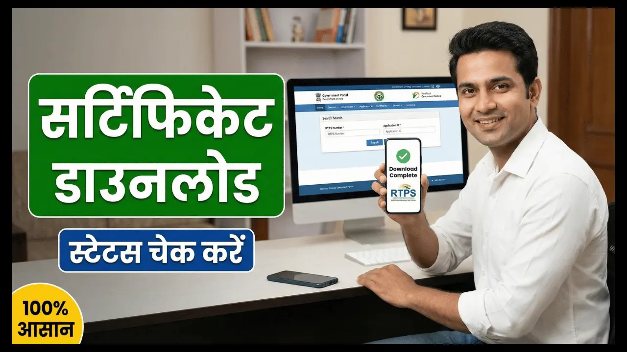 rtps kya hai full form status check certificate download guide